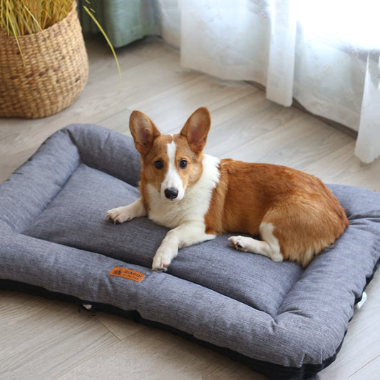 WoefieLux DreamCloud – Luxe Katoenen Ligmat met Uitneembaar Matras