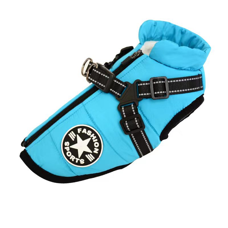 2-in-1 Winterjas met Ingebouwd Harnas