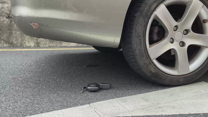 Uitschuifbare hondenriem met oprolmechanisme